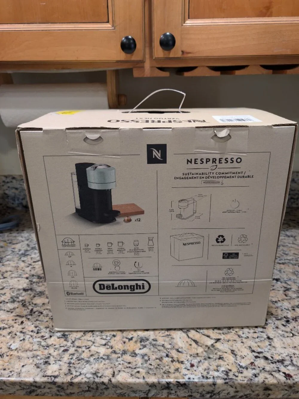 Nespresso Vertuo Next Coffee & Espresso Maker Jade Teal NEW